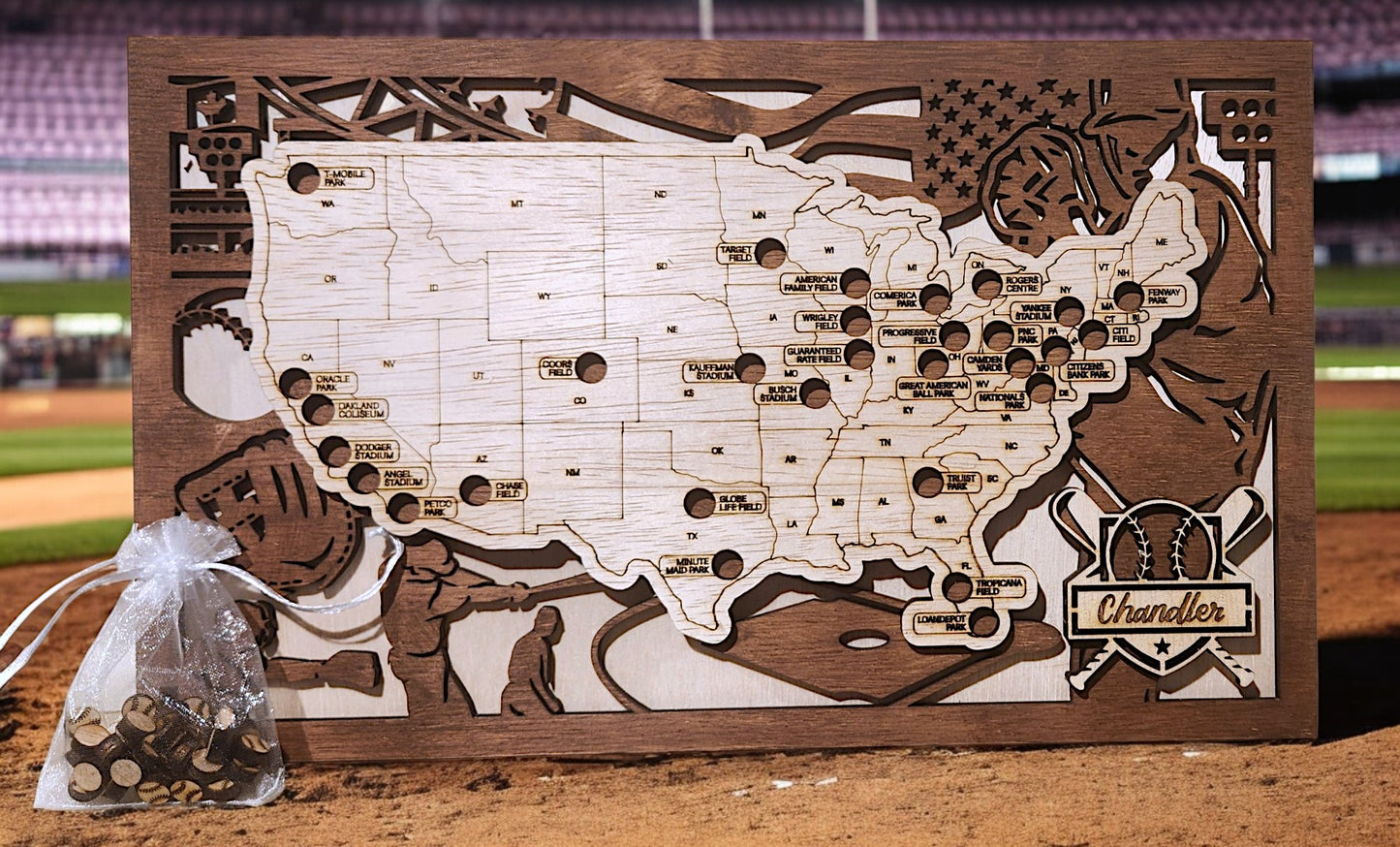 Baseball- MLB Stadium Maps