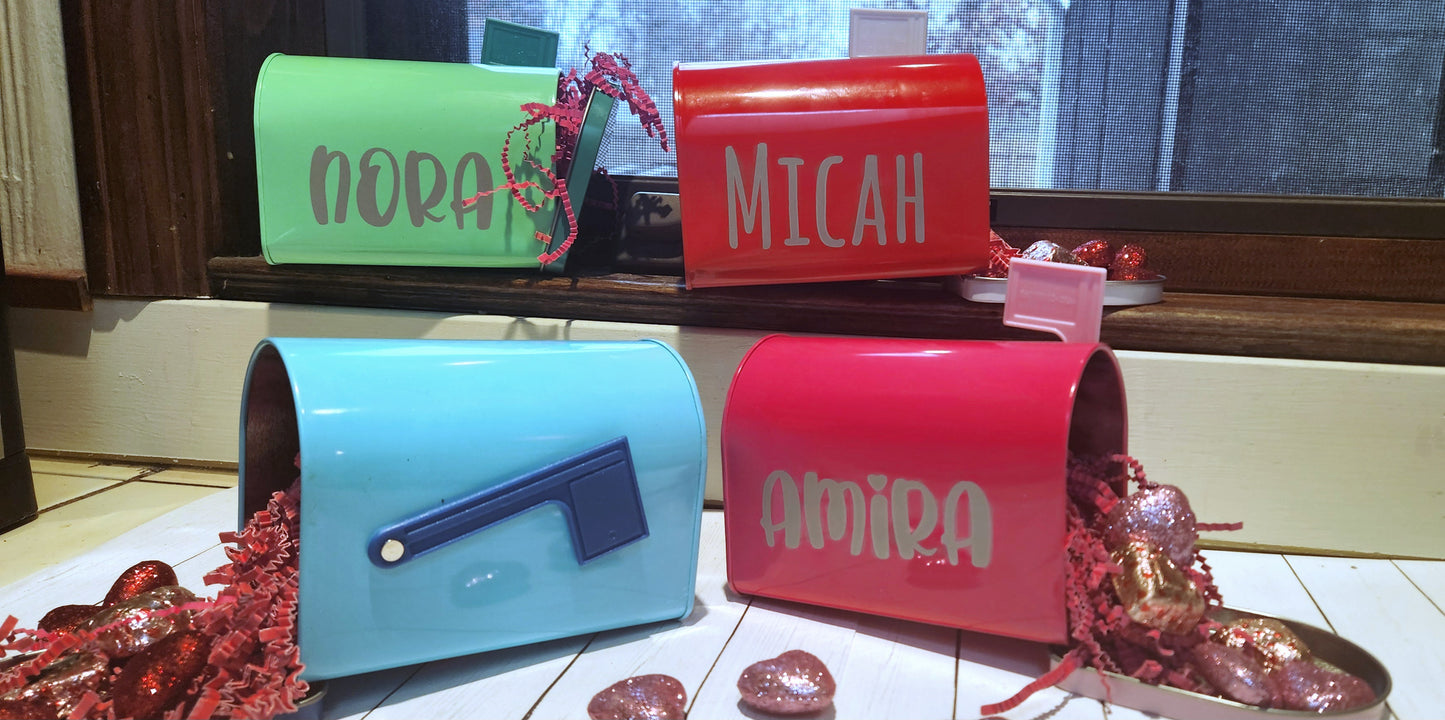 Personalized Valentine Mailbox