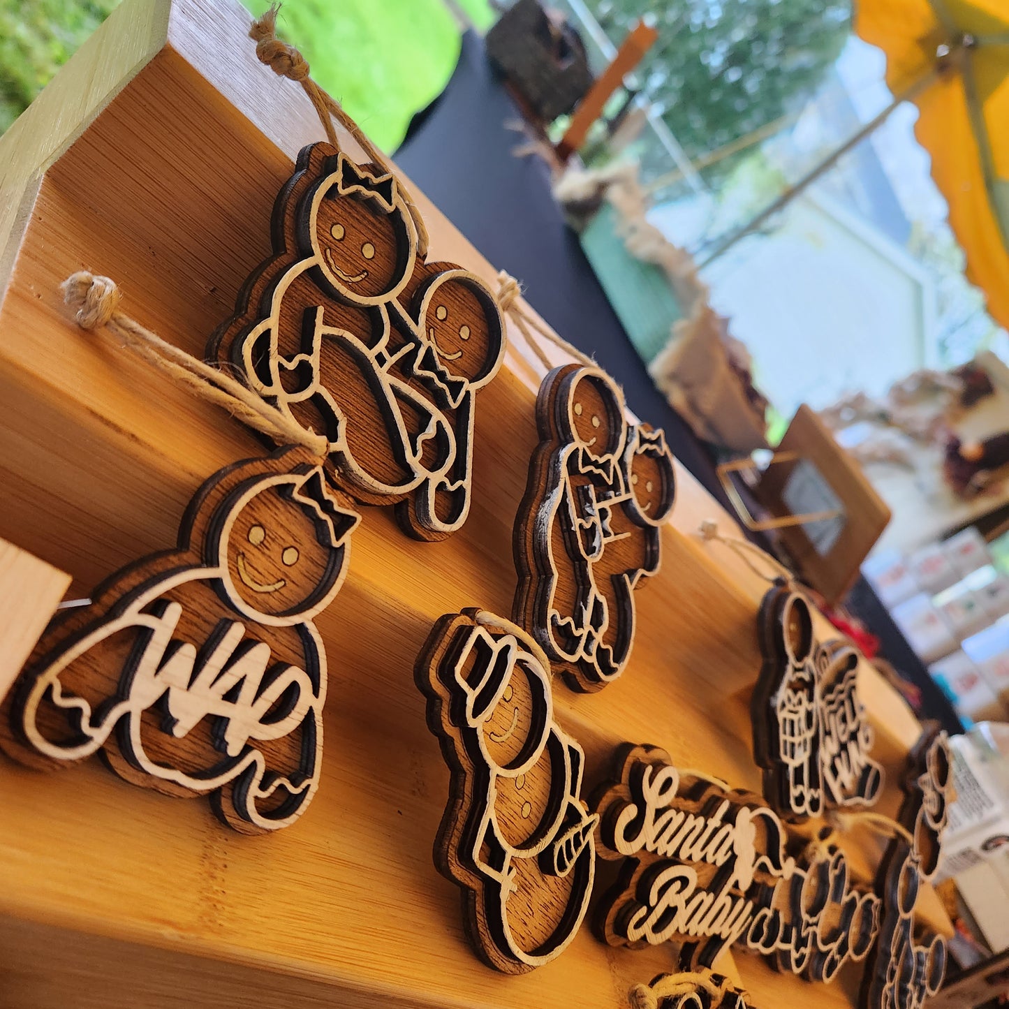 Raunchy Gingerbread Cookie Ornaments