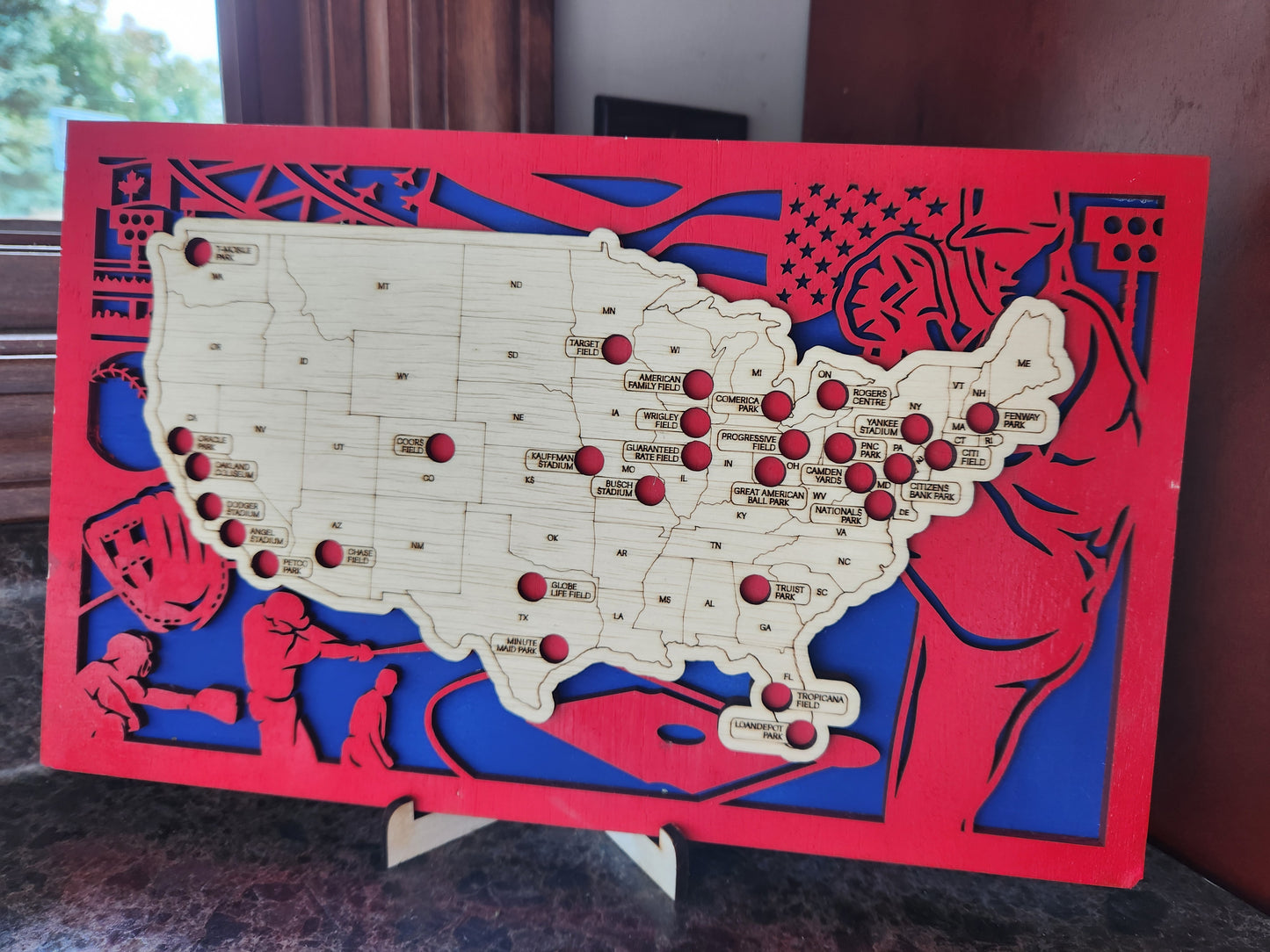Baseball- MLB Stadium Maps