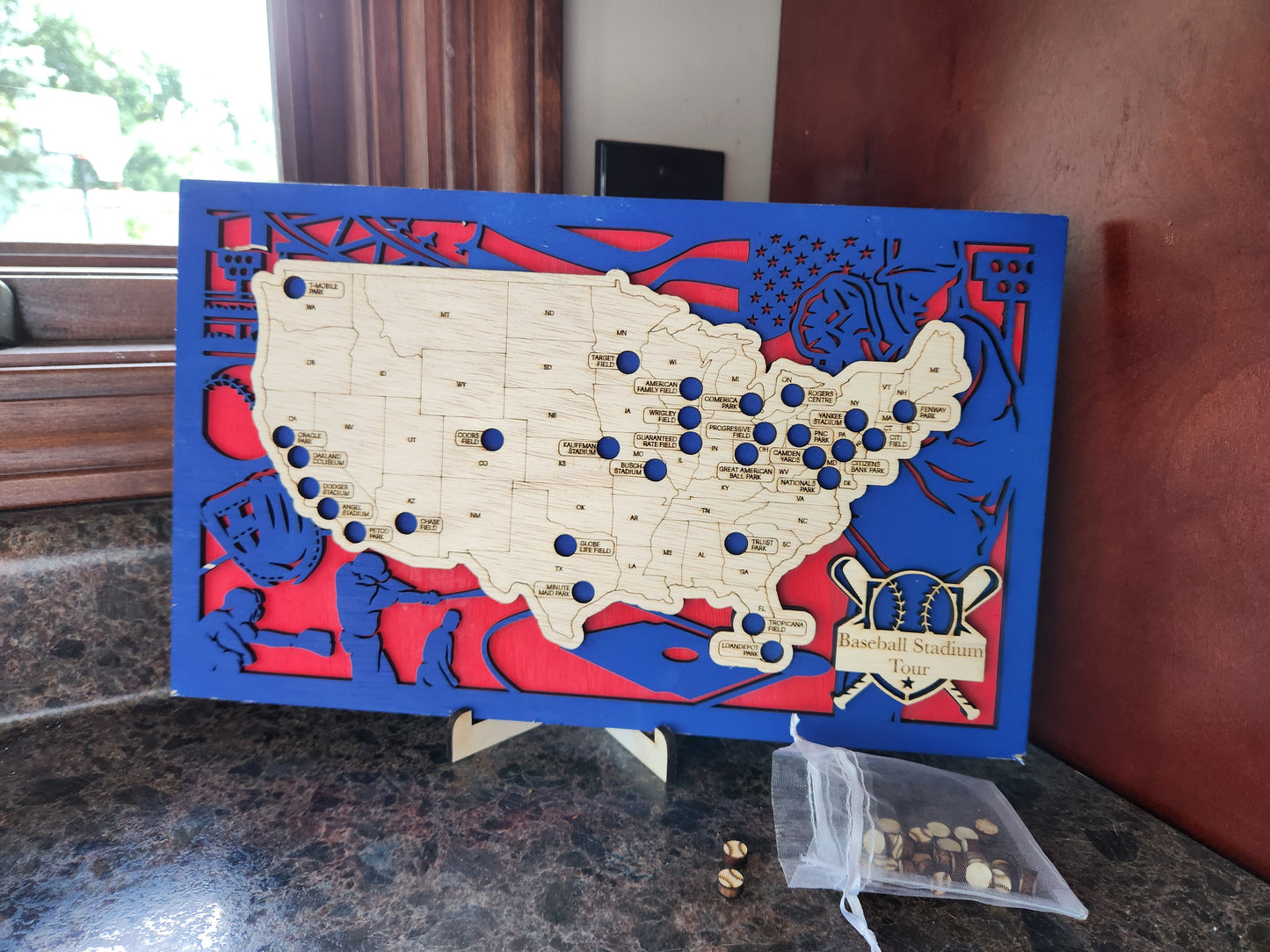 Baseball- MLB Stadium Maps
