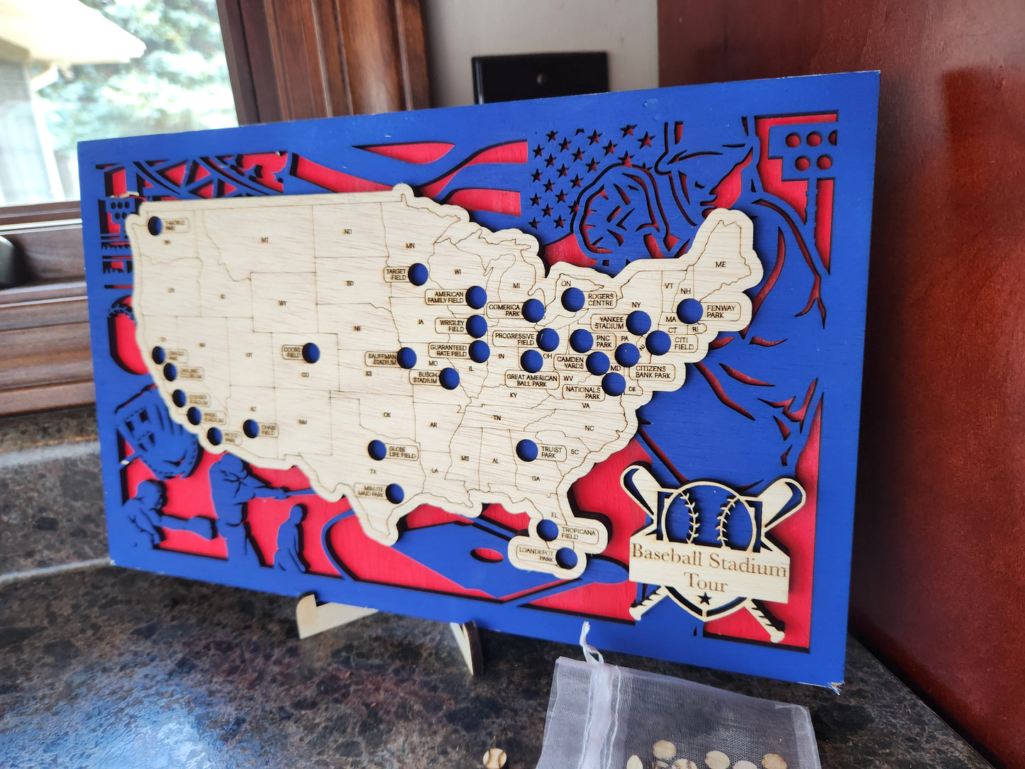 Baseball- MLB Stadium Maps