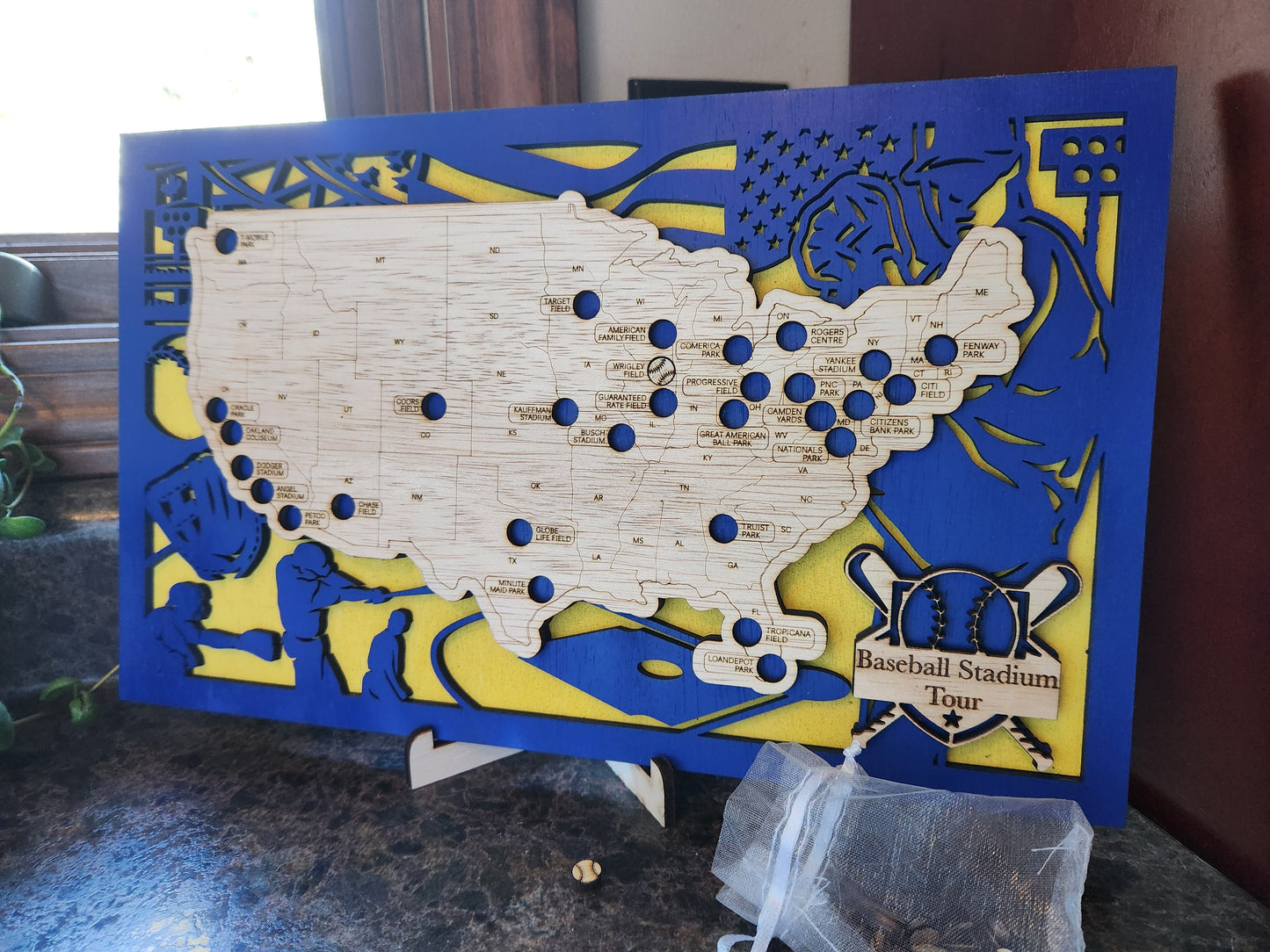 Baseball- MLB Stadium Maps