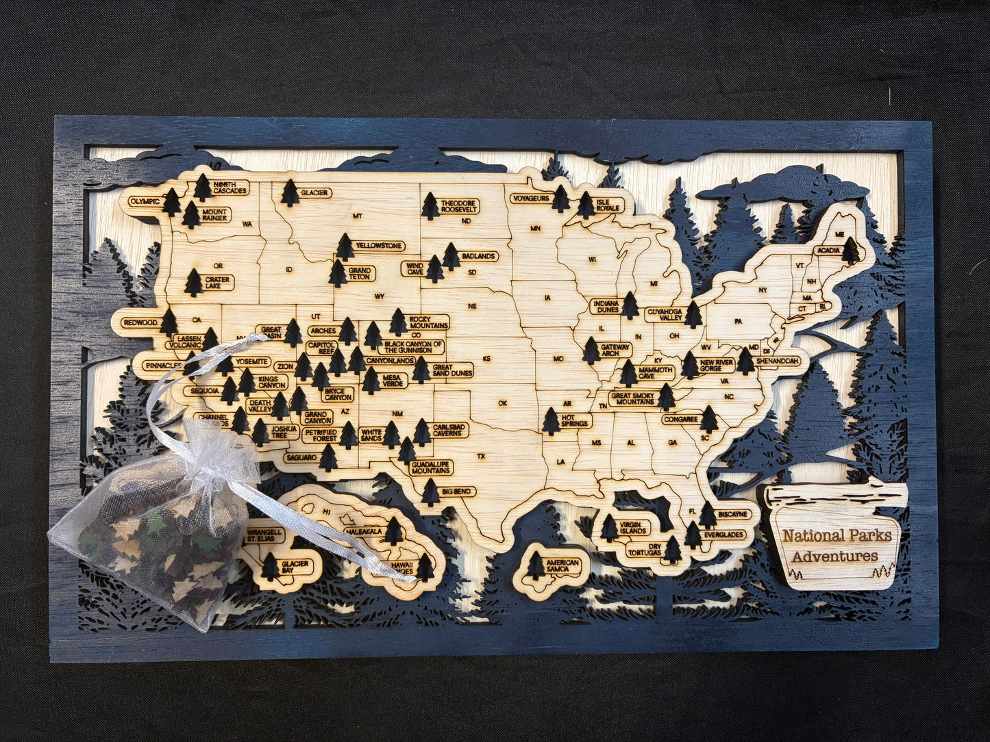 National Park Adventure Map